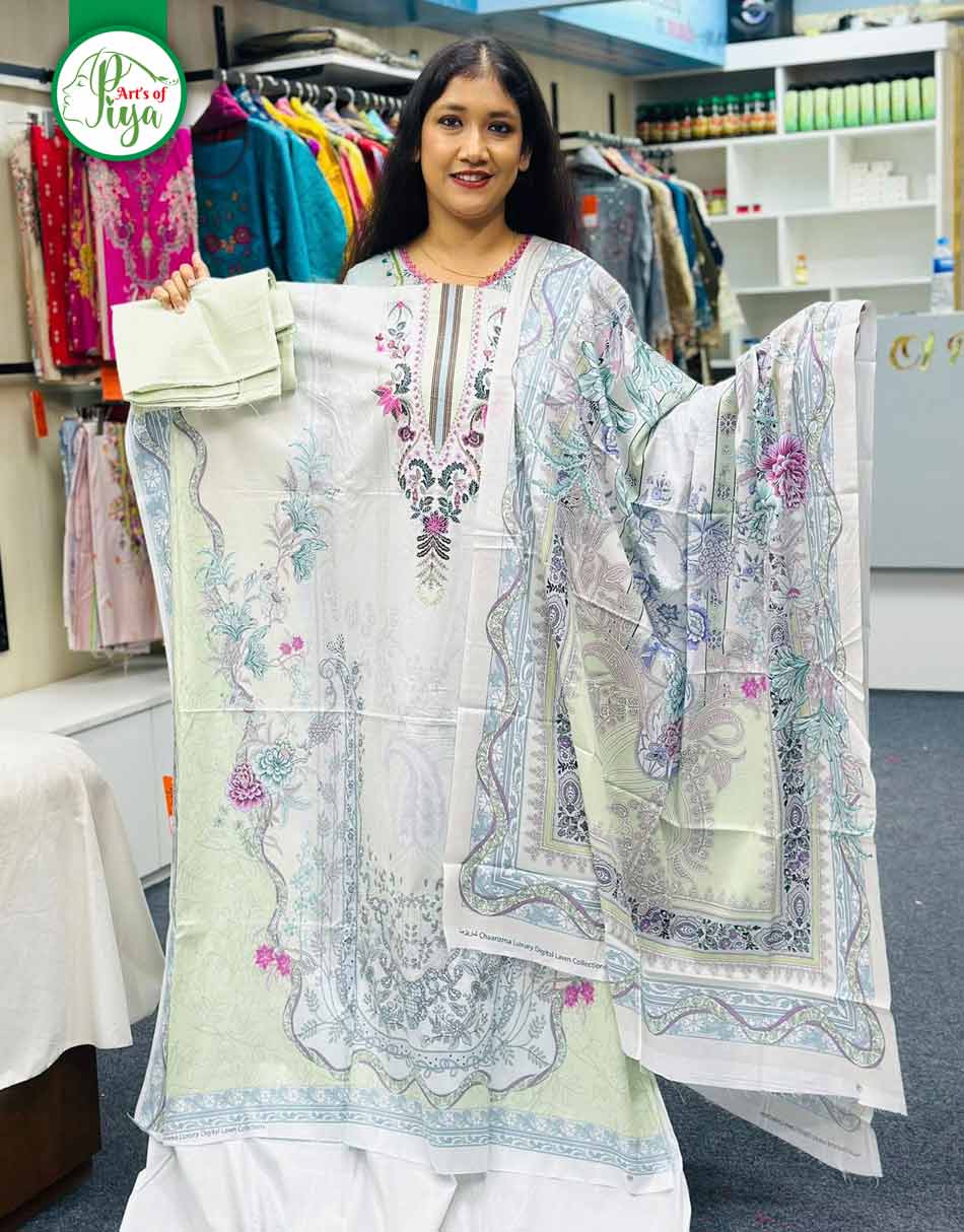 Pakistani Inspired Charizma Luxury Cotton (Unstitched)
