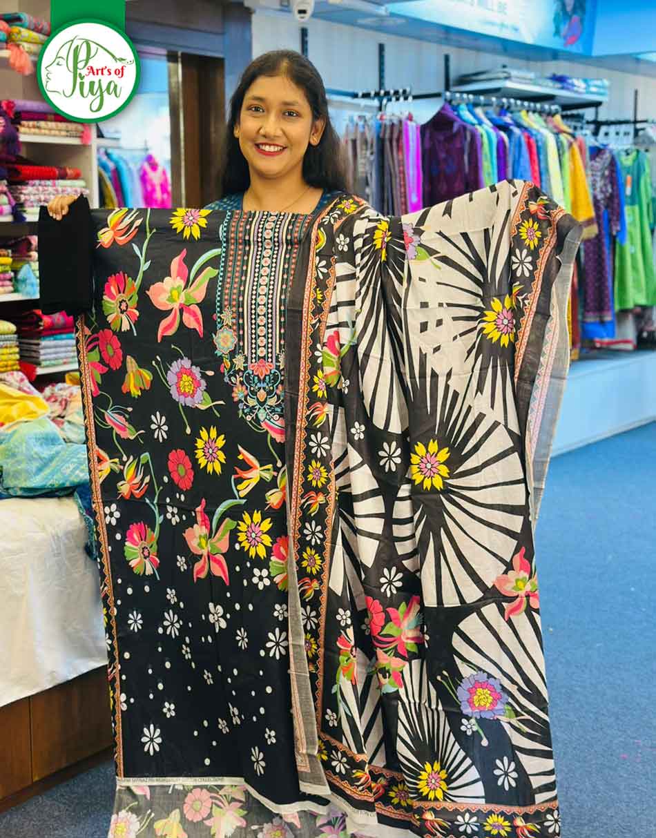 Pakistani Inspired Charizma Luxury Cotton (Unstitched)