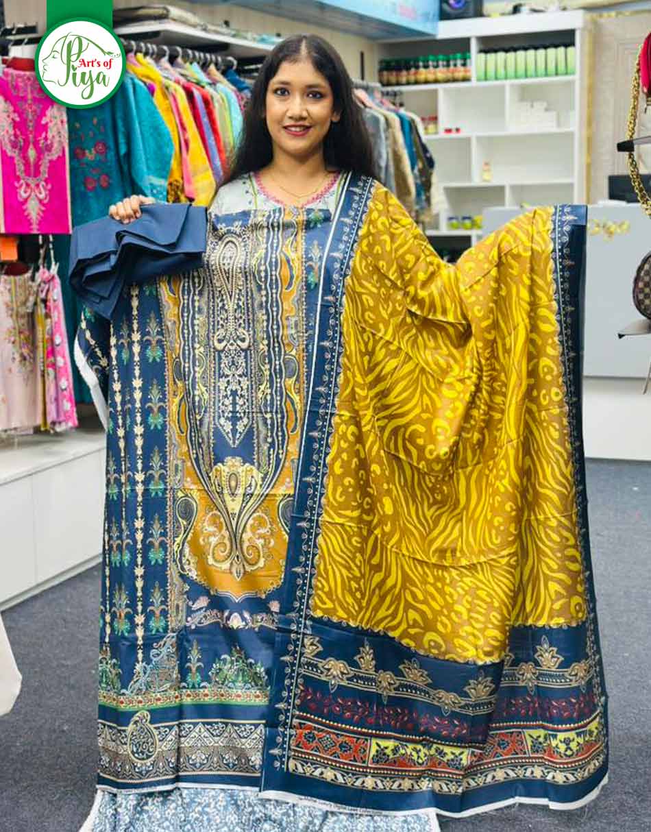 Pakistani Inspired Charizma Luxury Cotton (Unstitched)