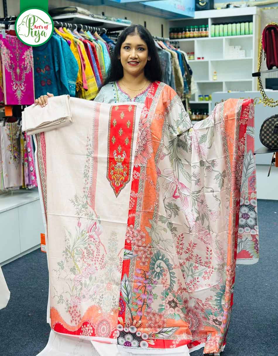 Pakistani Inspired Charizma Luxury Cotton (Unstitched)