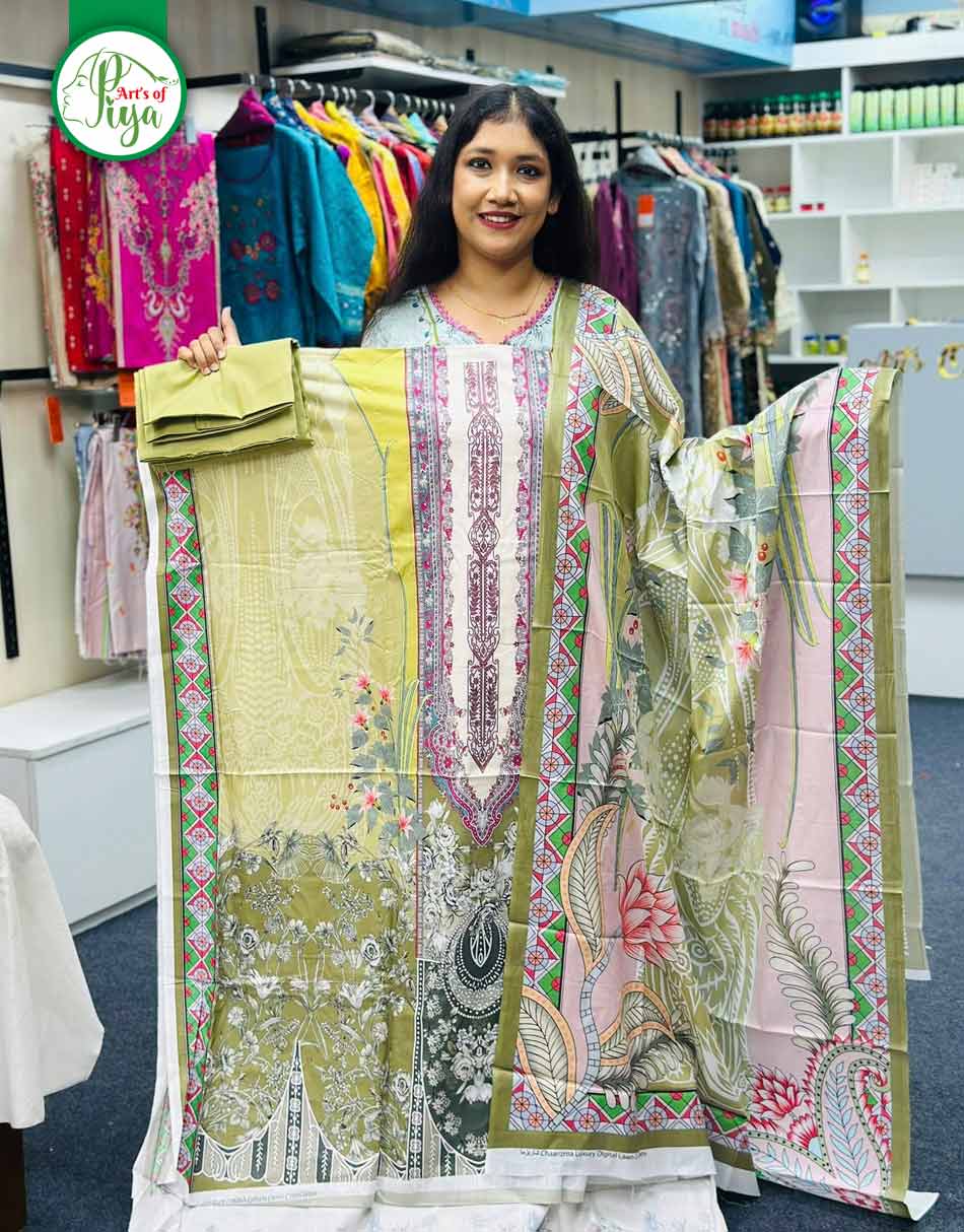 Pakistani Inspired Charizma Luxury Cotton (Unstitched)