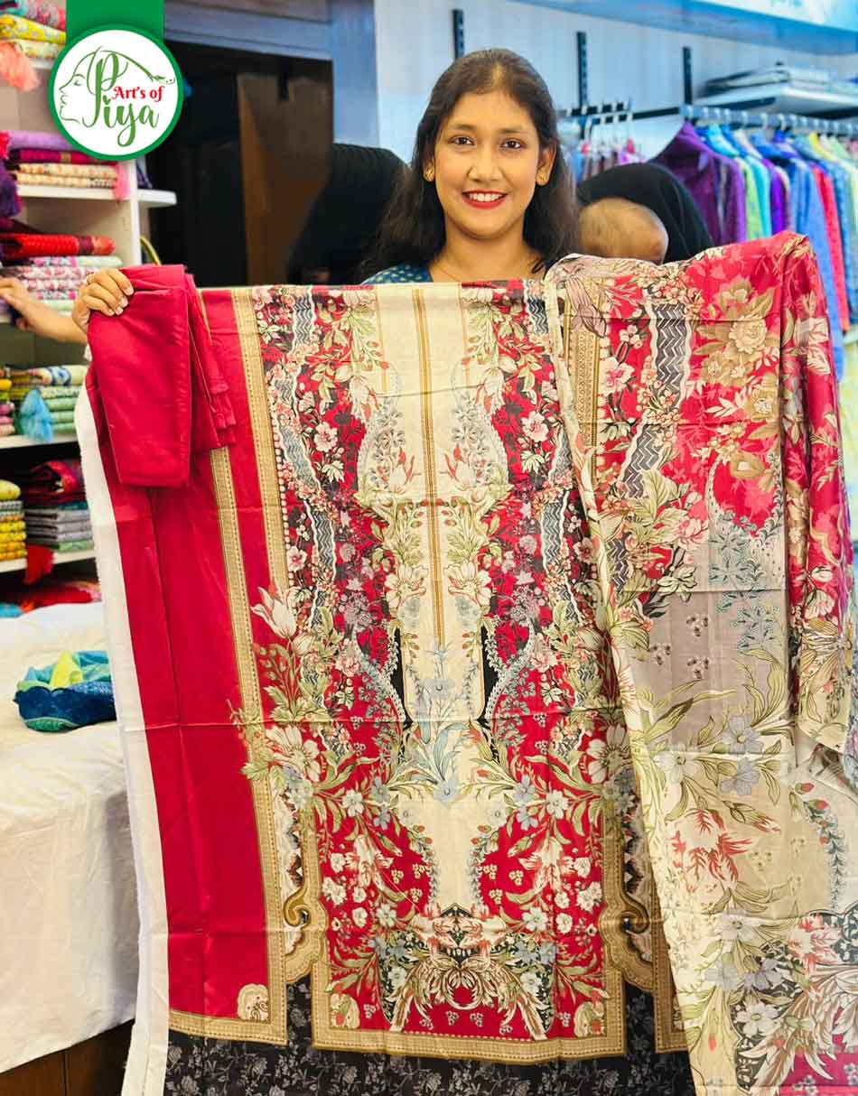 Pakistani Inspired Charizma Luxury Cotton (Unstitched)