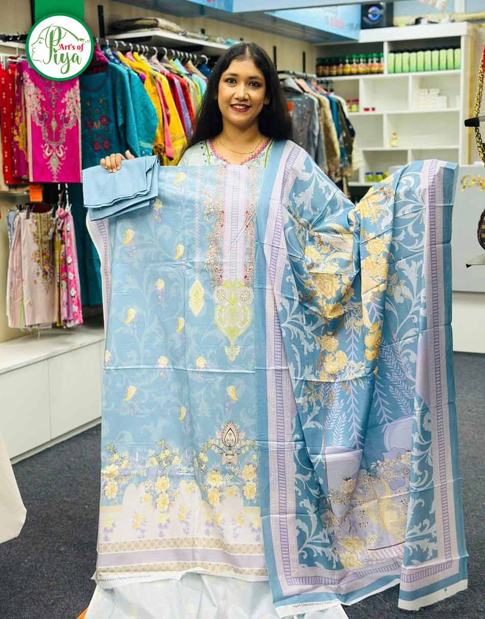Pakistani Inspired Charizma Luxury Cotton (Unstitched)