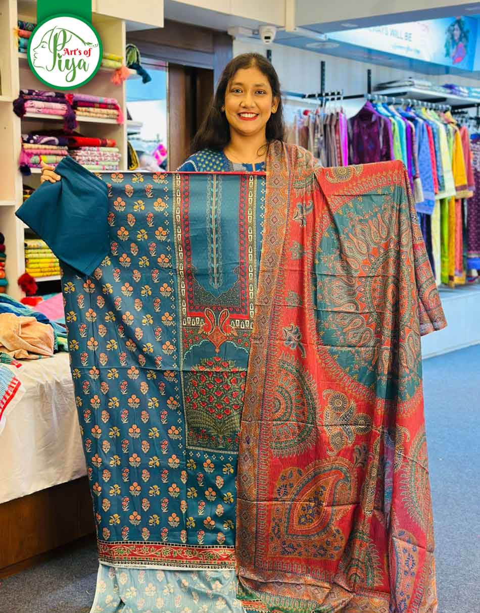 Pakistani Inspired Charizma Luxury Cotton (Unstitched)
