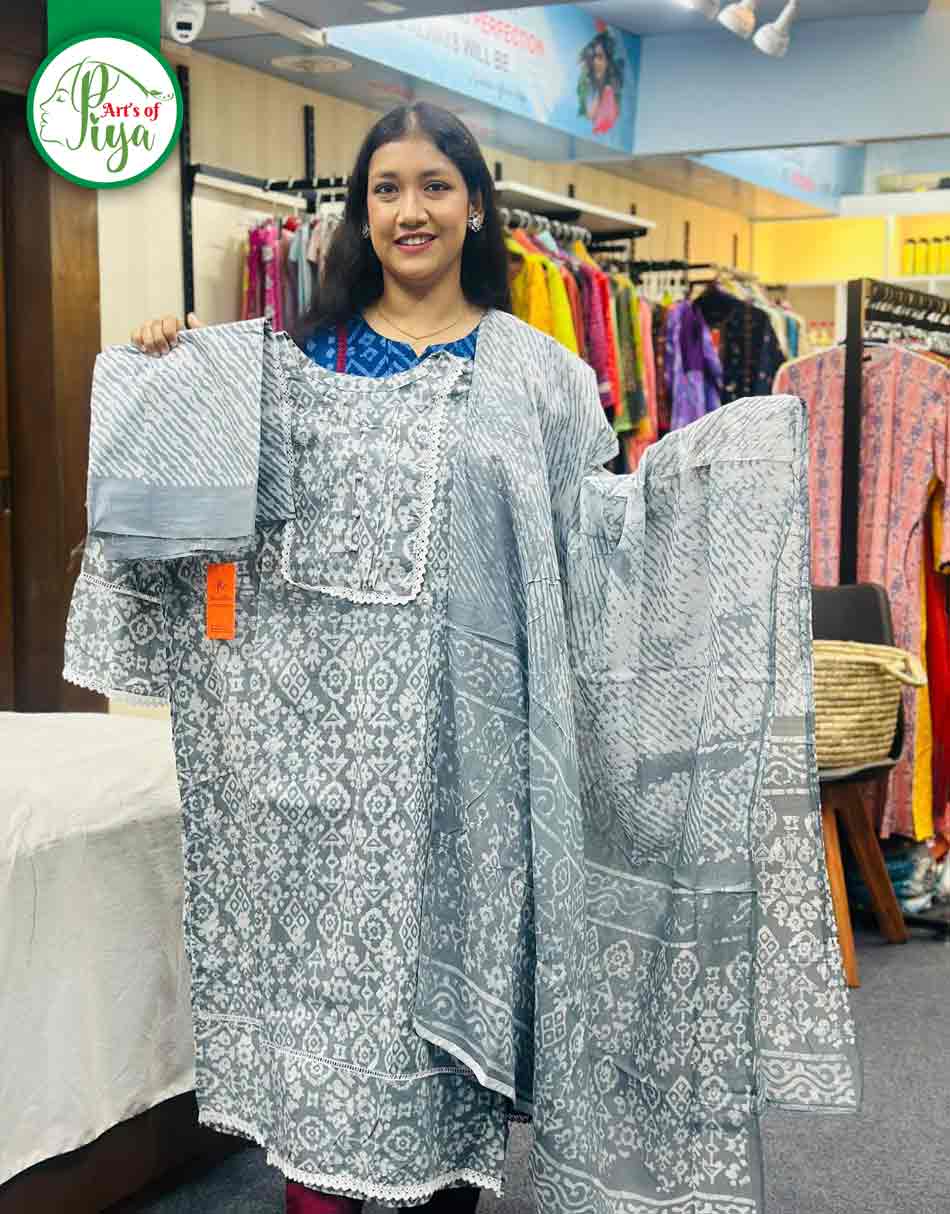 Batik Semi-Stitched