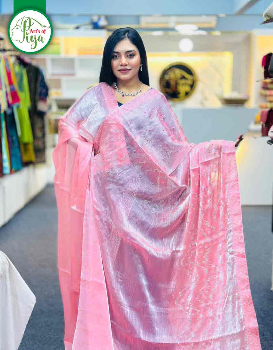 Jimmy Choo-Inspired Saree