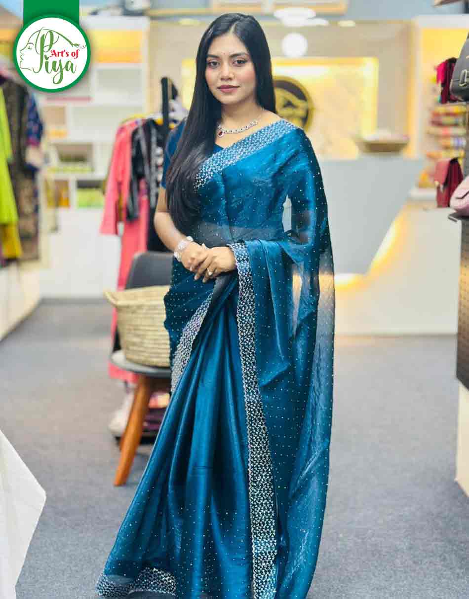 Jimmy Choo-Inspired Saree