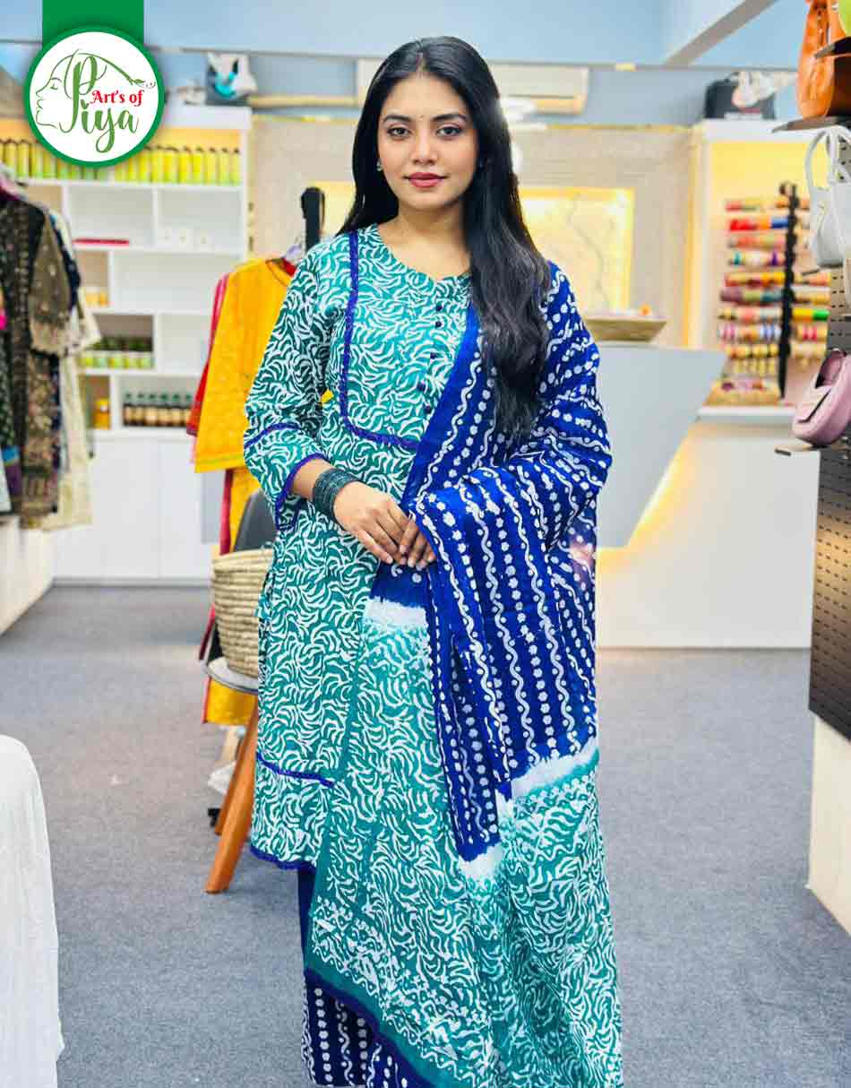 Batik Semi-Stitched