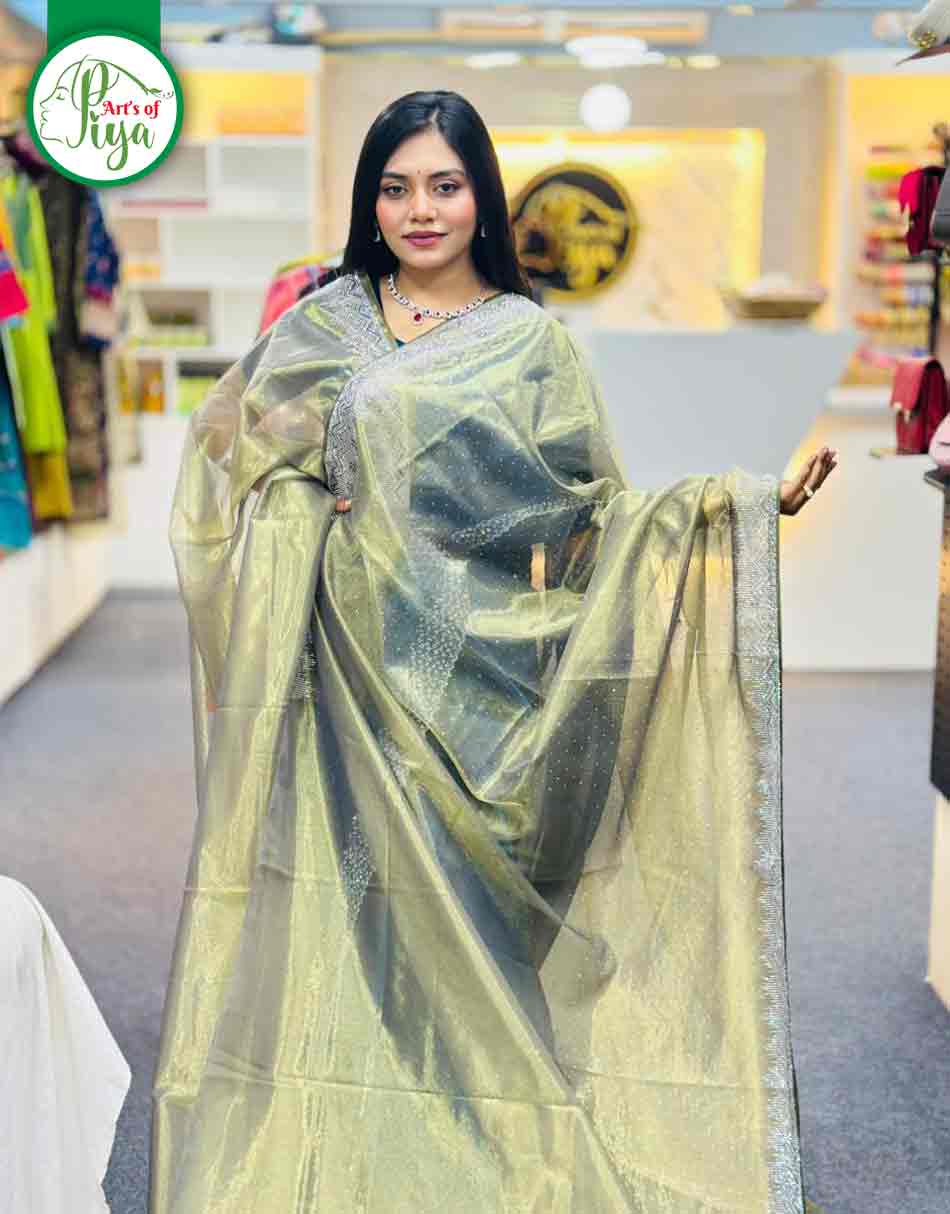 Jimmy Choo-Inspired Saree
