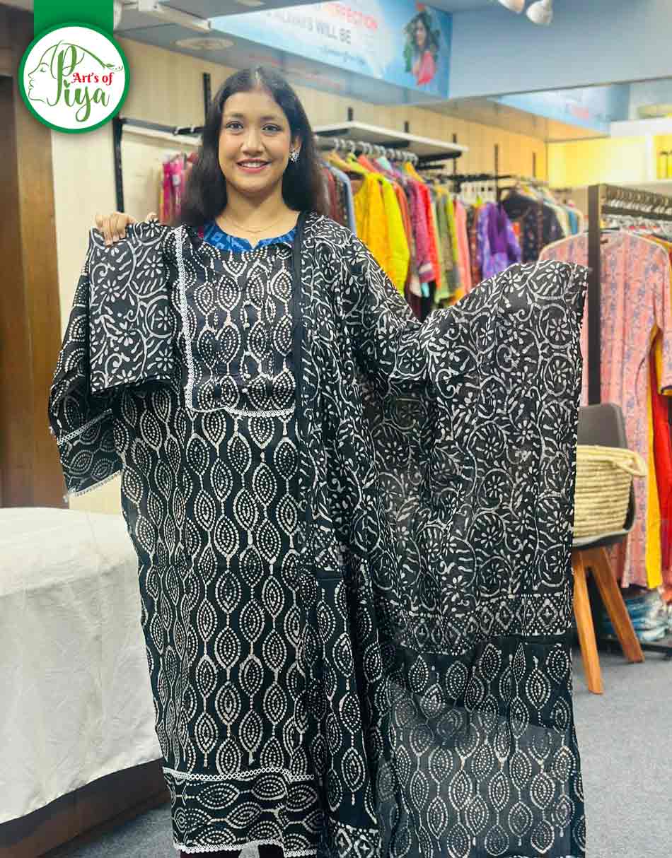 Batik Semi-Stitched