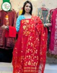 Tantuj Jamdani (Unstitched)