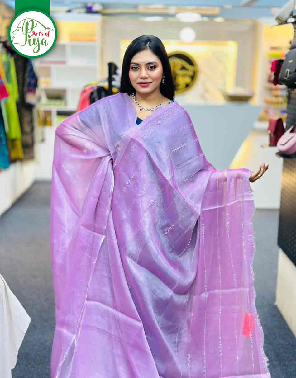 Jimmy Choo-Inspired Saree