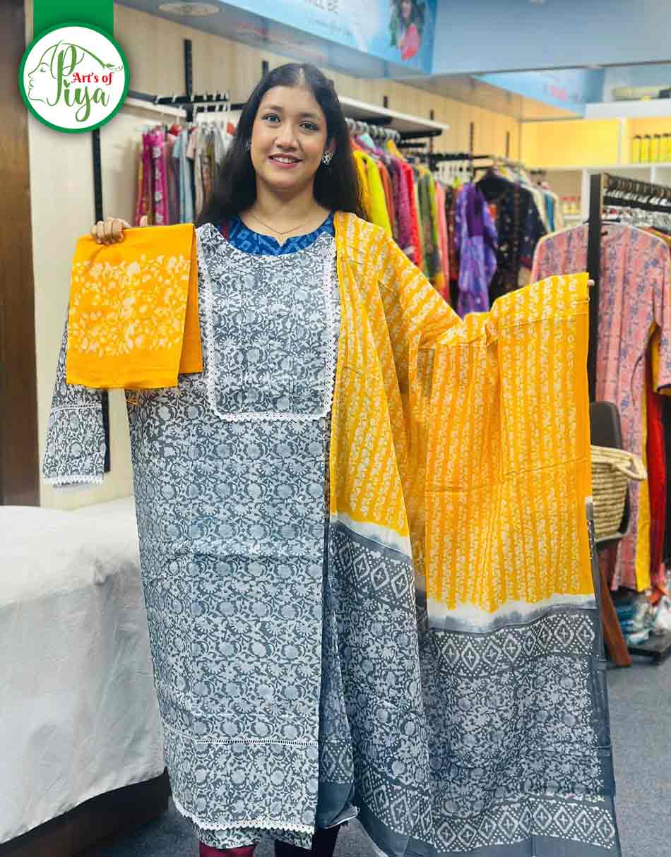 Batik Semi-Stitched