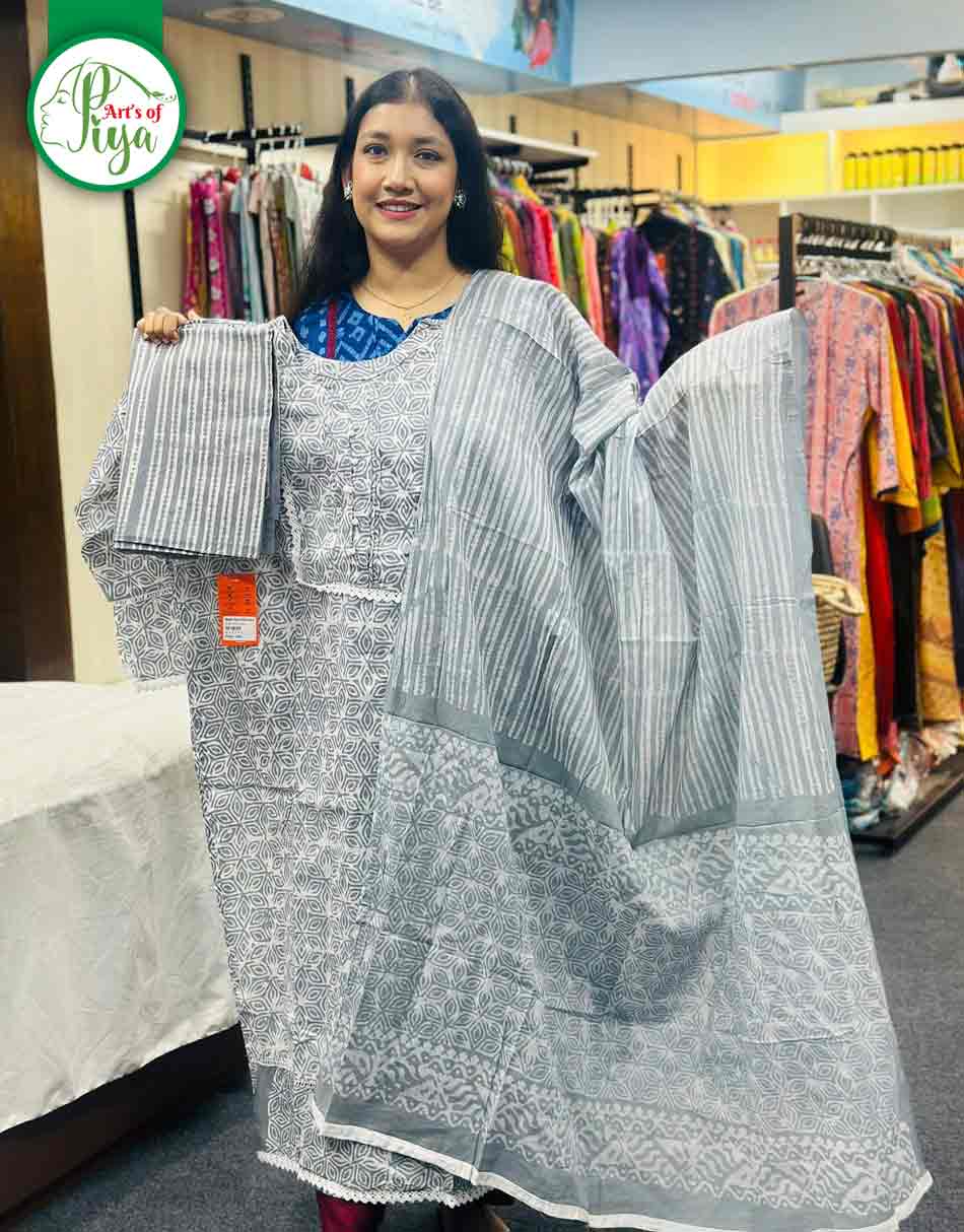 Batik Semi-Stitched