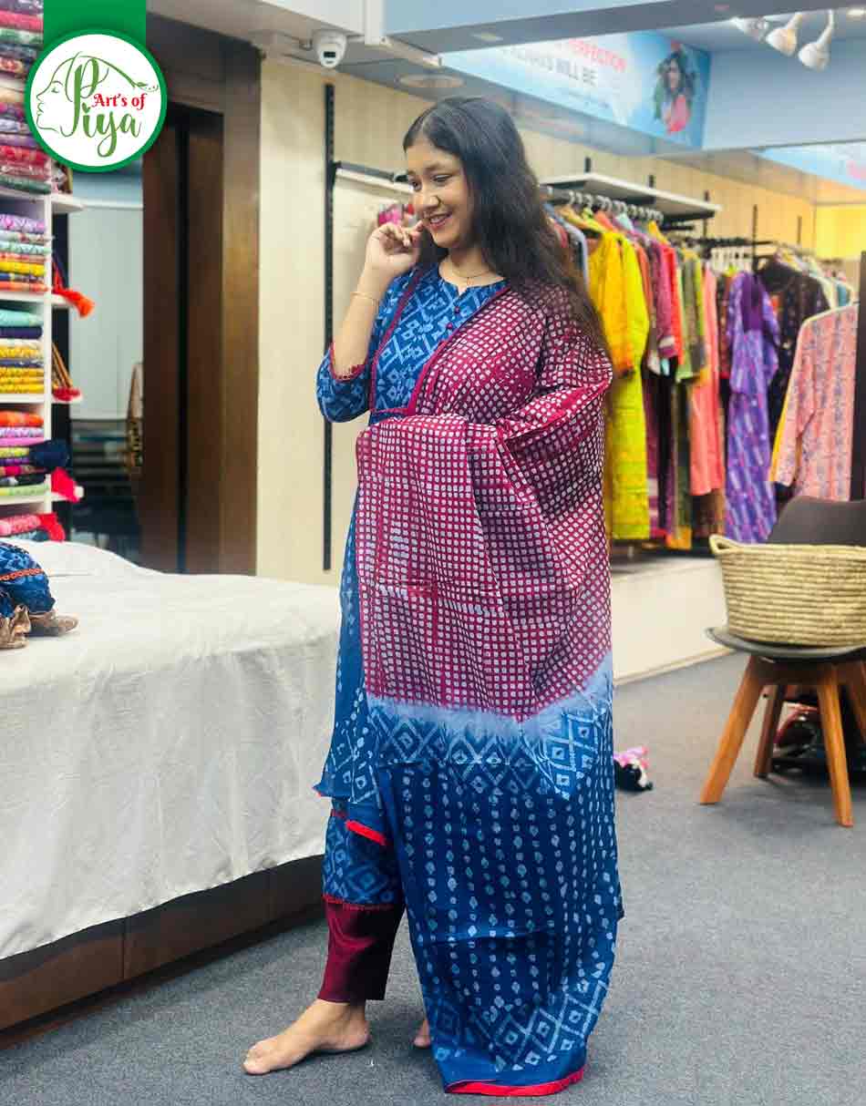 Batik Semi-Stitched