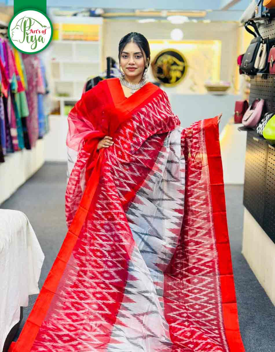 Ikkat Saree