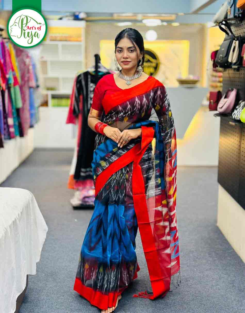Ikkat Saree