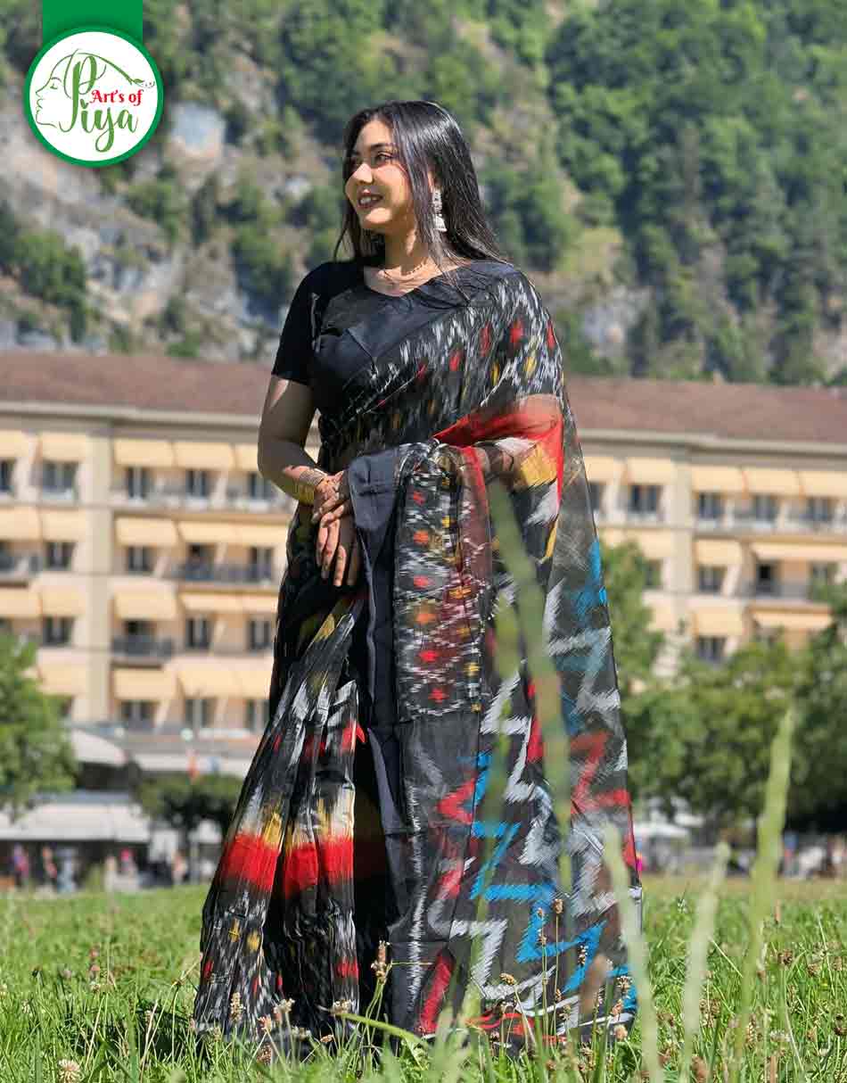 Ikkat Saree