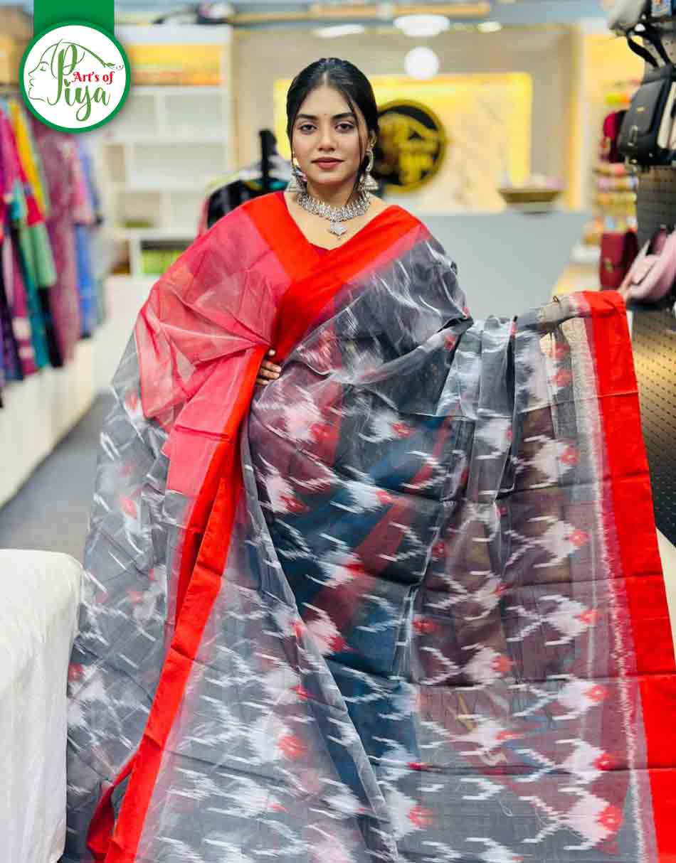 Ikkat Saree