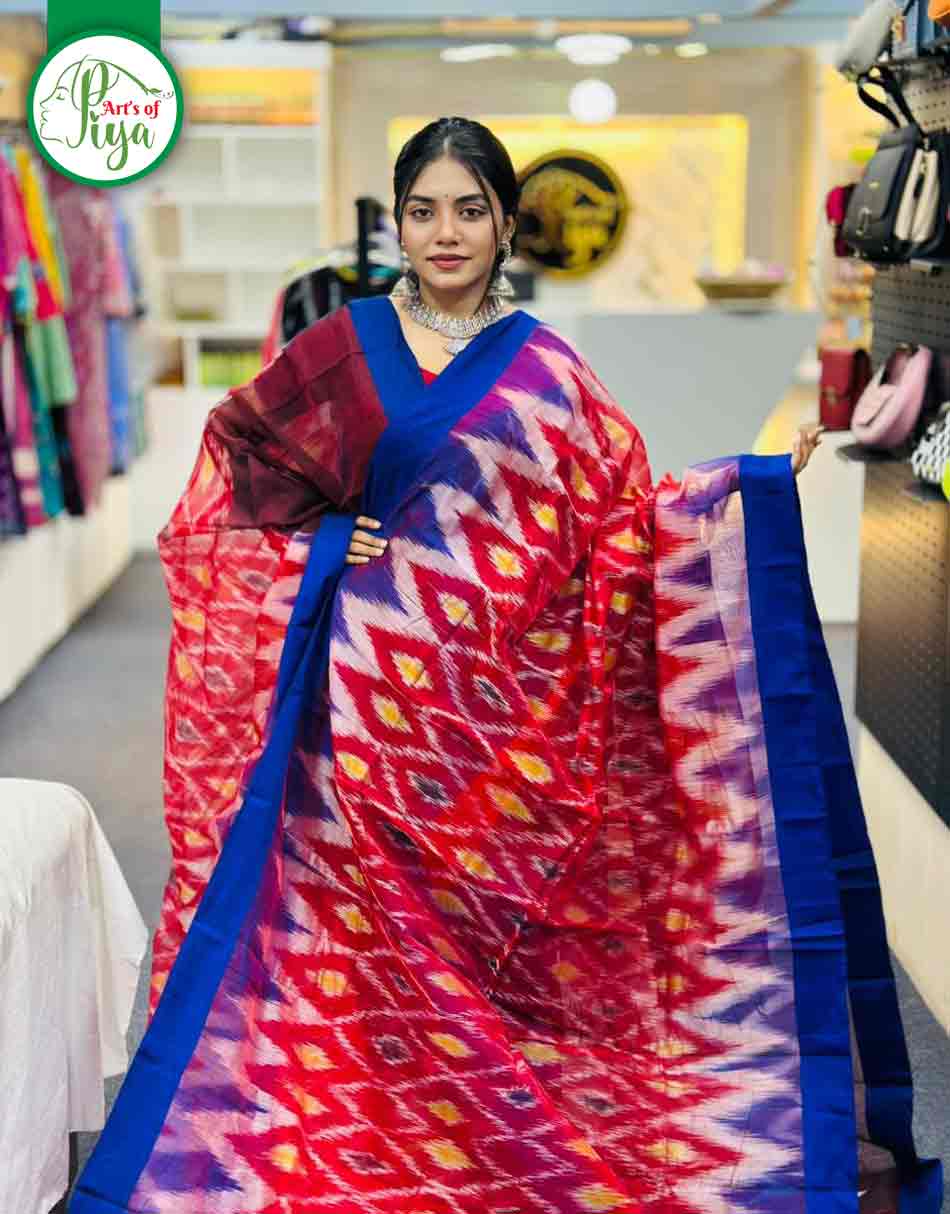 Ikkat Saree