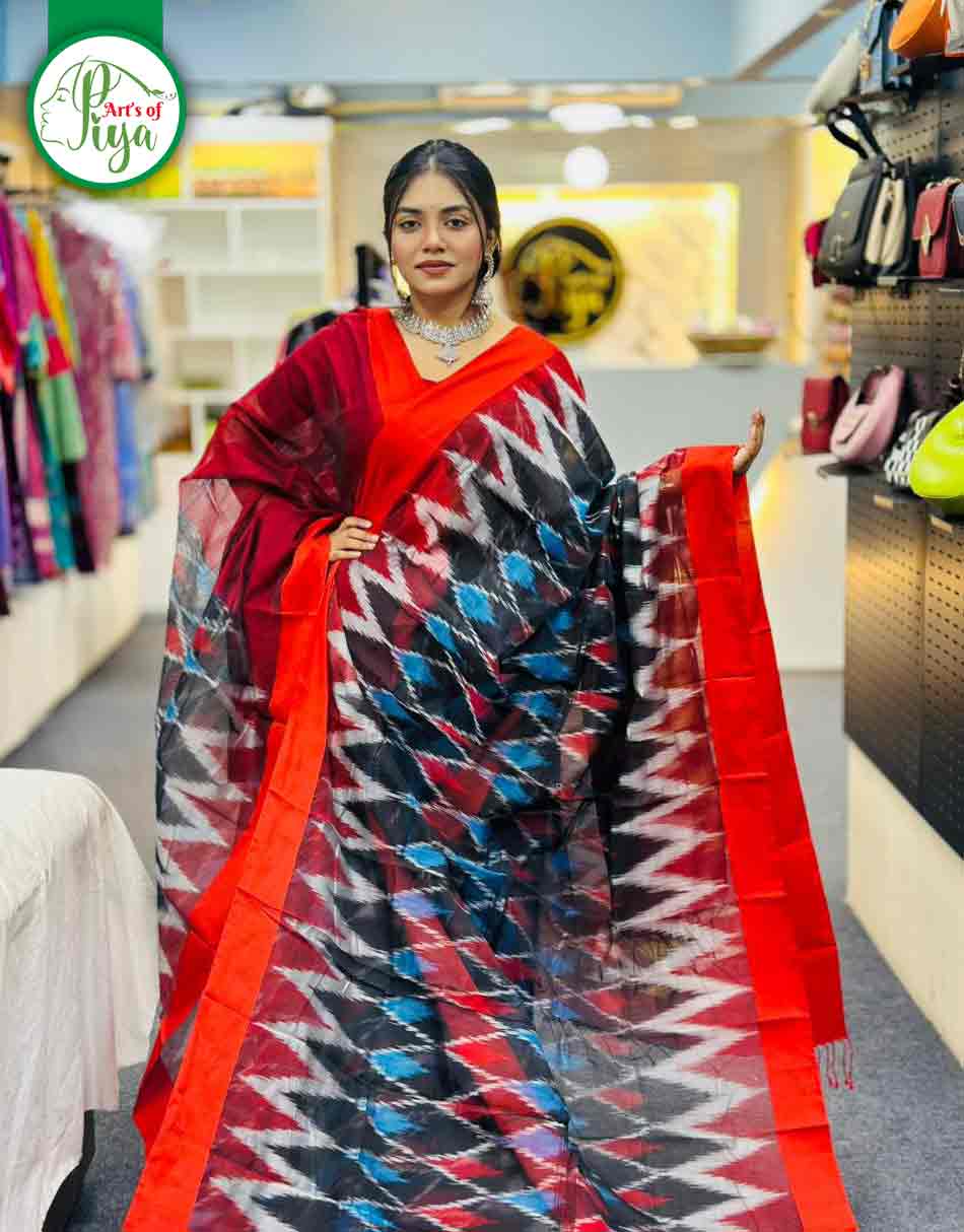 Ikkat Saree