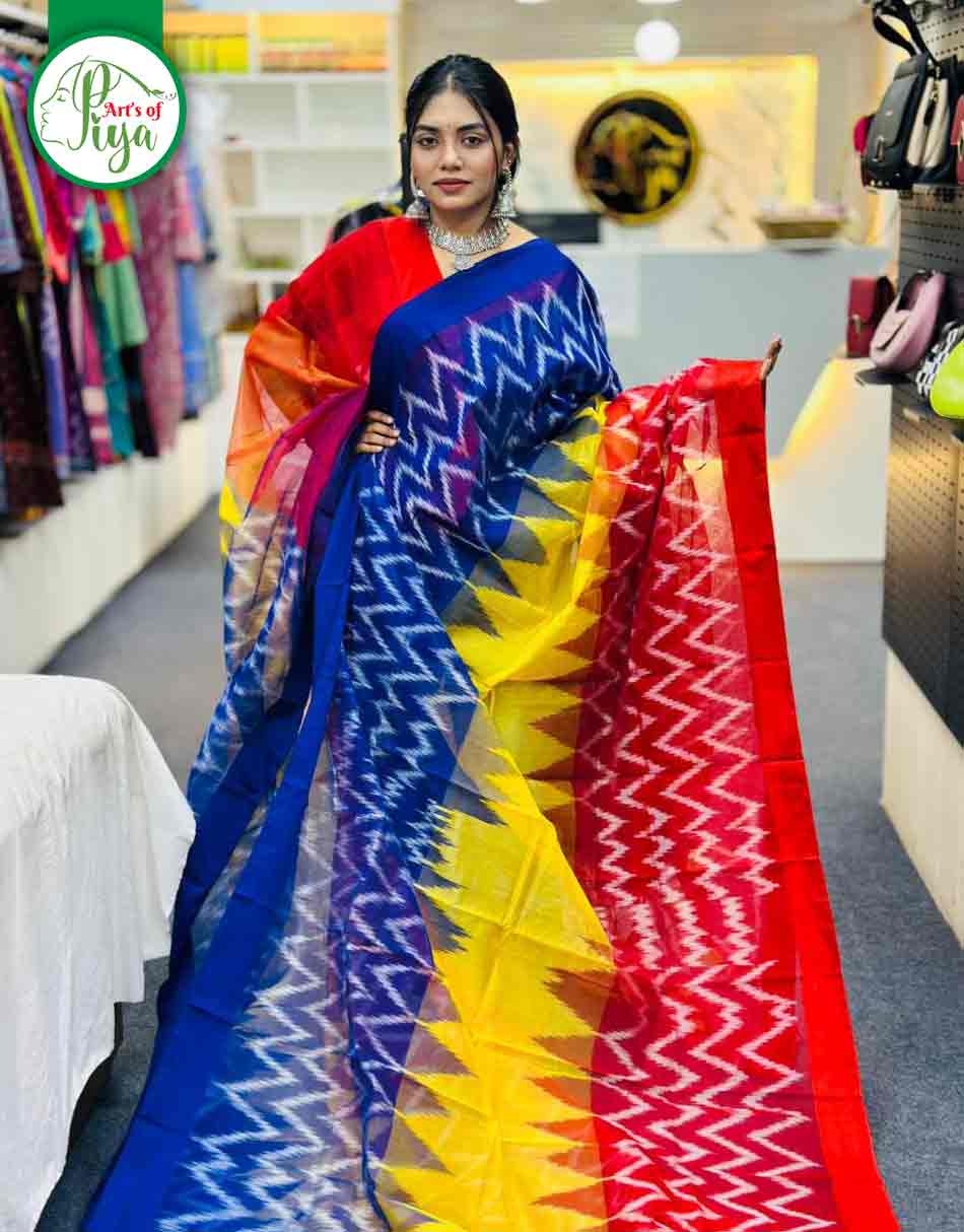 Ikkat Saree