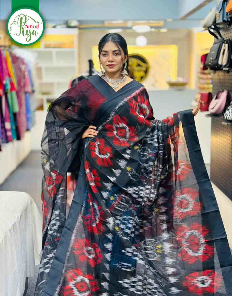 Ikkat Saree