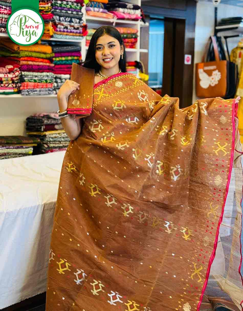 Jamdani Saree - 60 Count