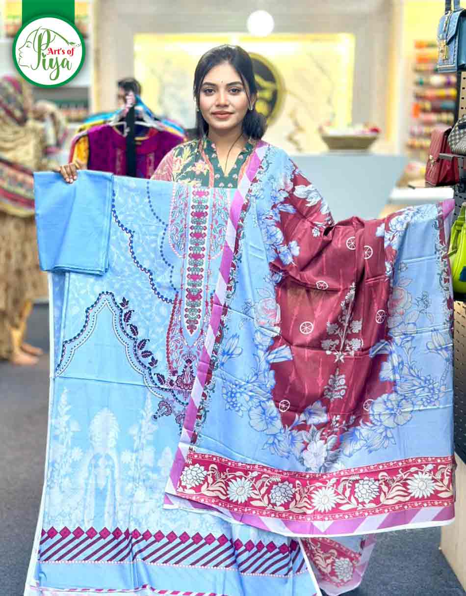 Charizma Luxury Cotton (Pakistani Inspired-Unstitched)