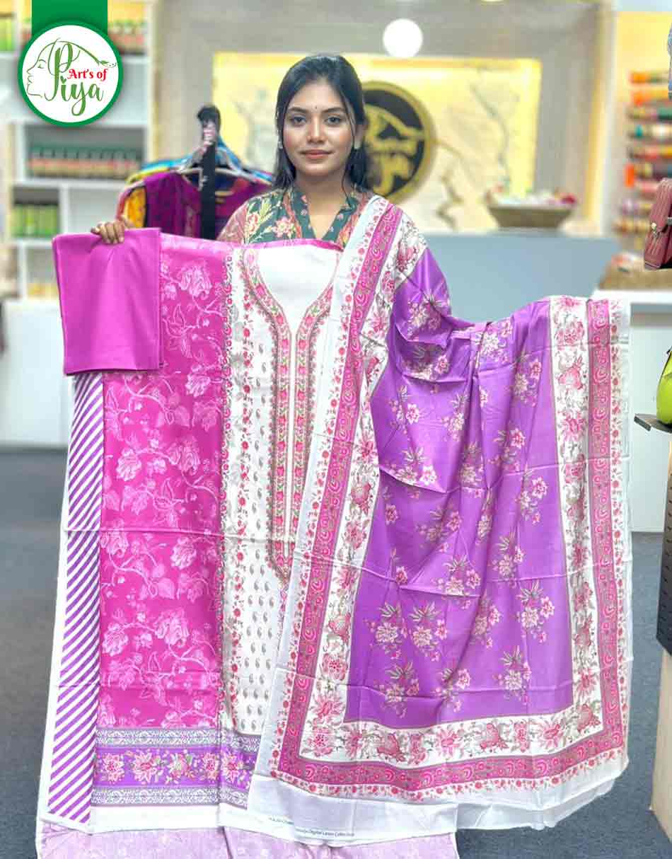 Charizma Luxury Cotton (Pakistani Inspired-Unstitched)