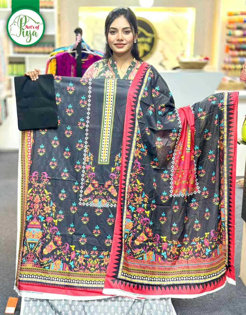 Charizma Luxury Cotton (Pakistani Inspired-Unstitched)