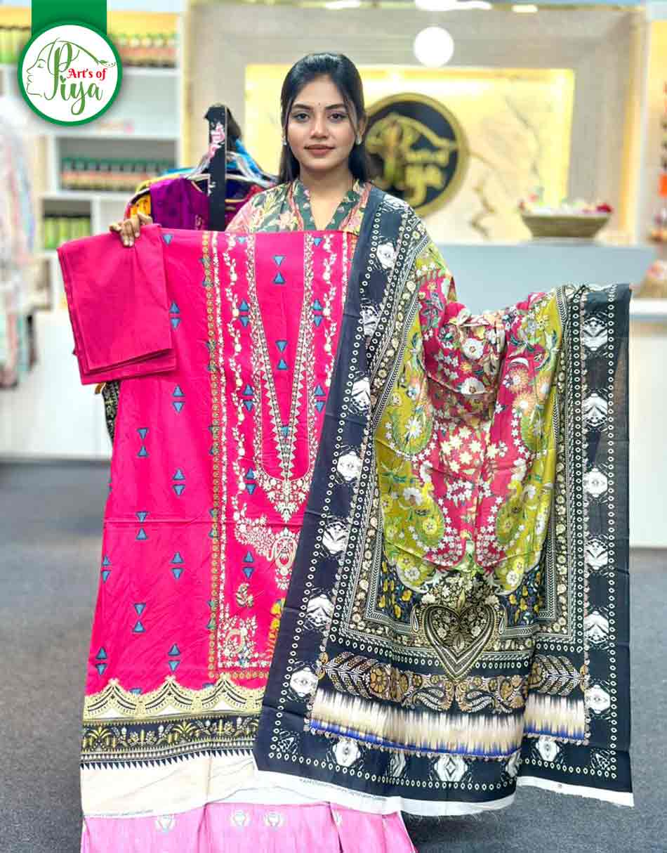 Charizma Luxury Cotton (Pakistani Inspired-Unstitched)