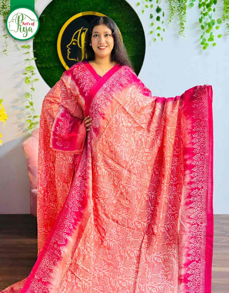 VIP Silk Tai-Dai Saree