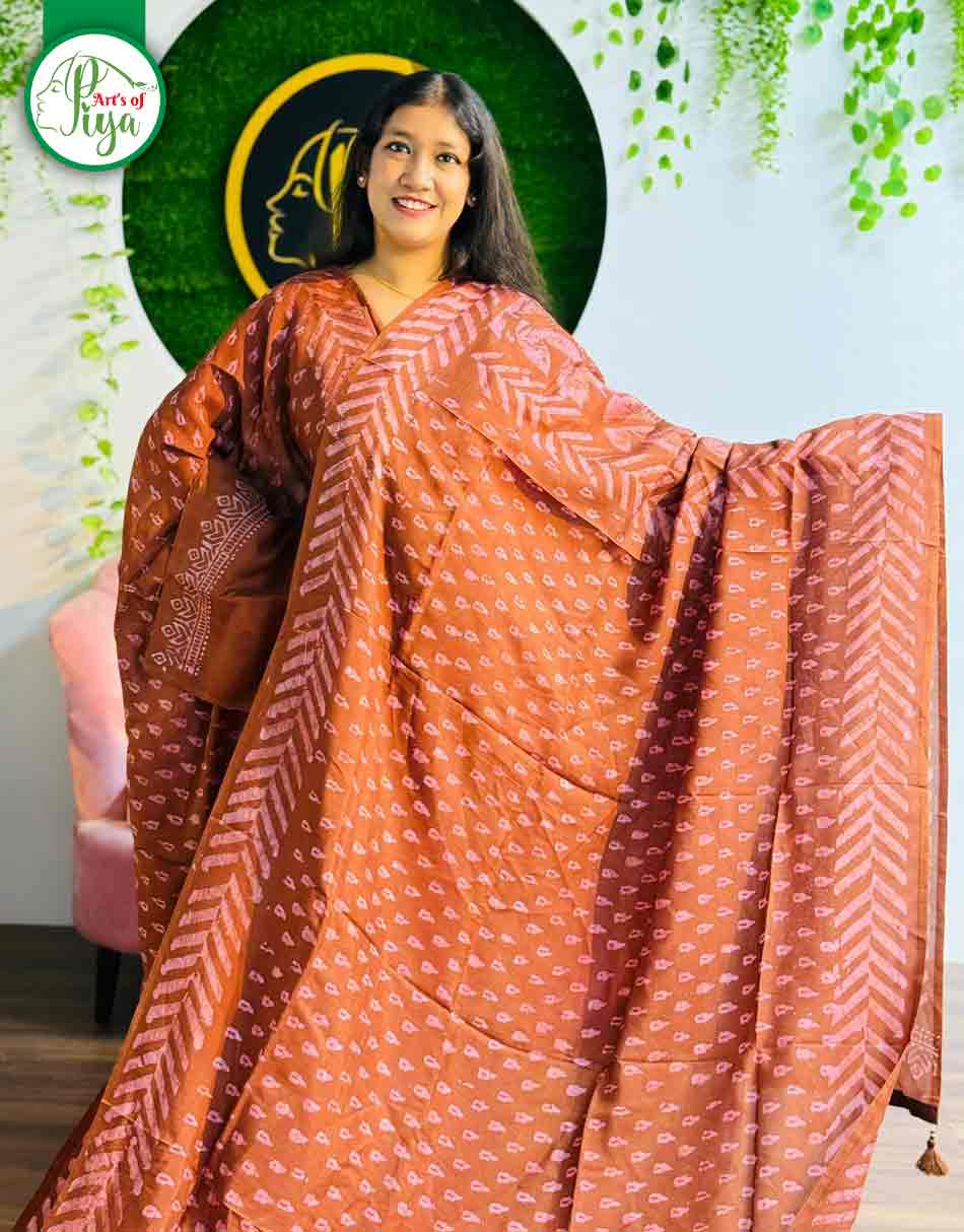 VIP Silk Tai-Dai Saree
