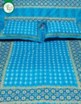 Premium Twill Cotton Printed Bedsheet Set with 2 Pillow Covers