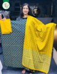 Screen Print - Unstitched Three Piece