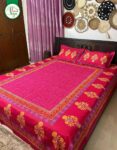 Premium Twill Cotton Printed Bedsheet with 2 Pillow Covers