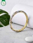 Enamel Bangle Bracelet (2.4 Size)