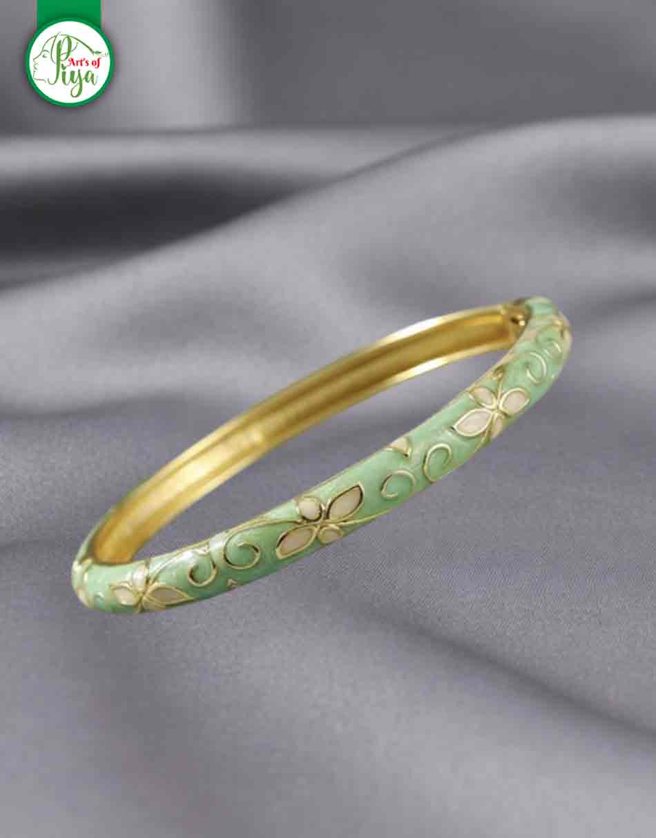 Enamel Bangle Bracelet (2.4 Size)
