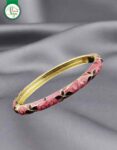 Enamel Bangle Bracelet (2.4 Size)
