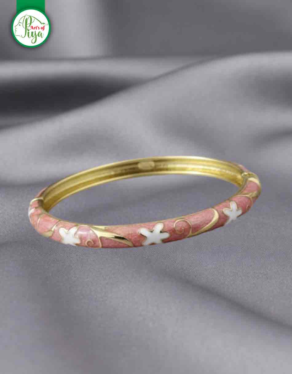 Enamel Bangle Bracelet (2.4 Size)
