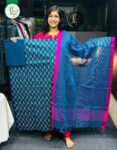 Screen Print - Unstitched Three Piece