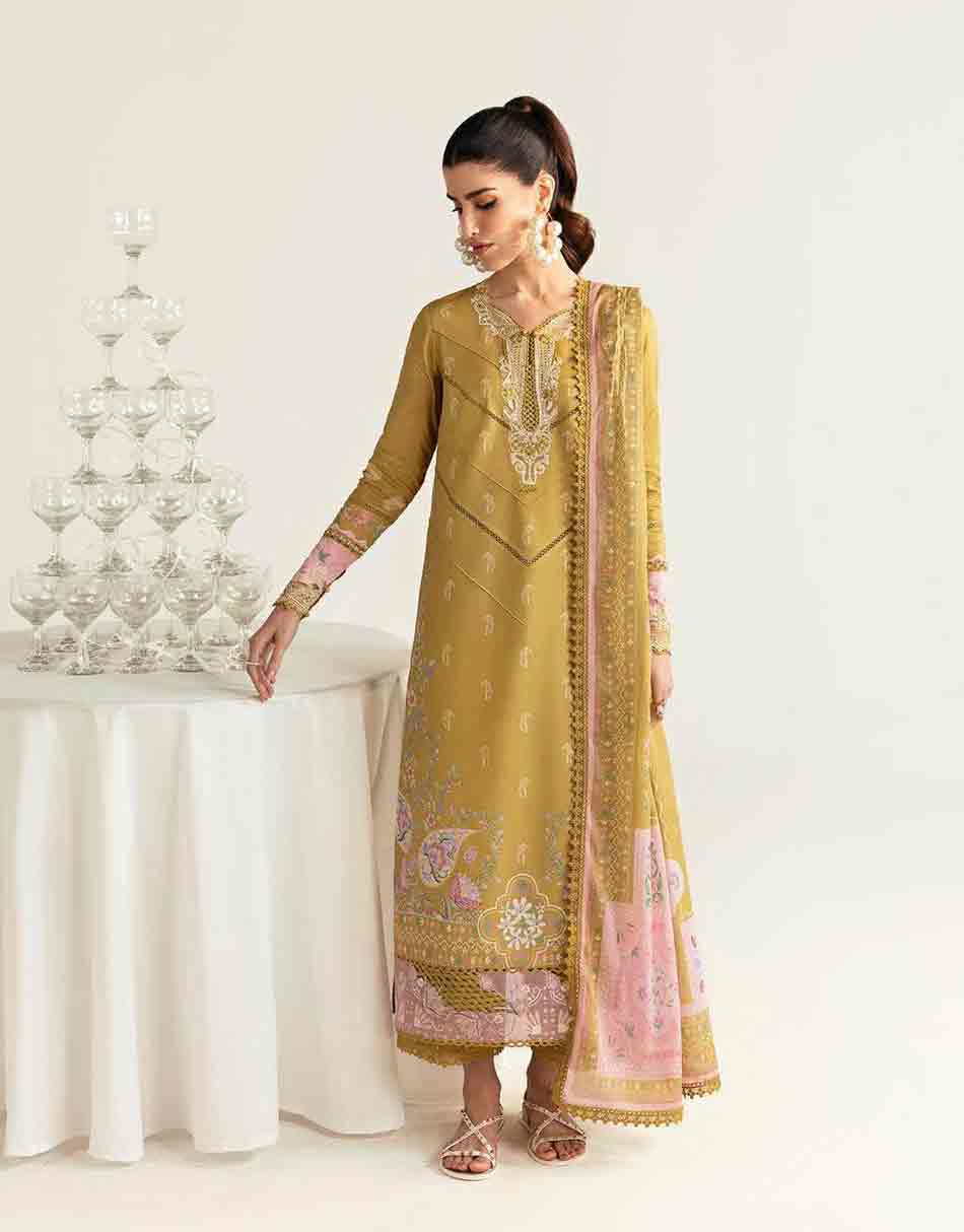 Original Pakistani Qalamkar (Unstitched)