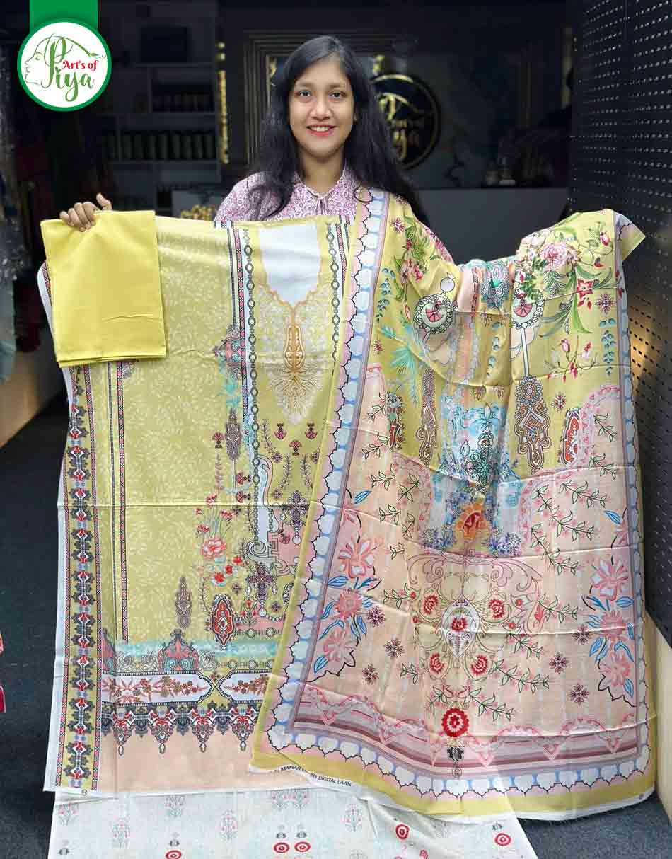 Charizma Luxury Cotton (Pakistani Inspired-Unstitched)