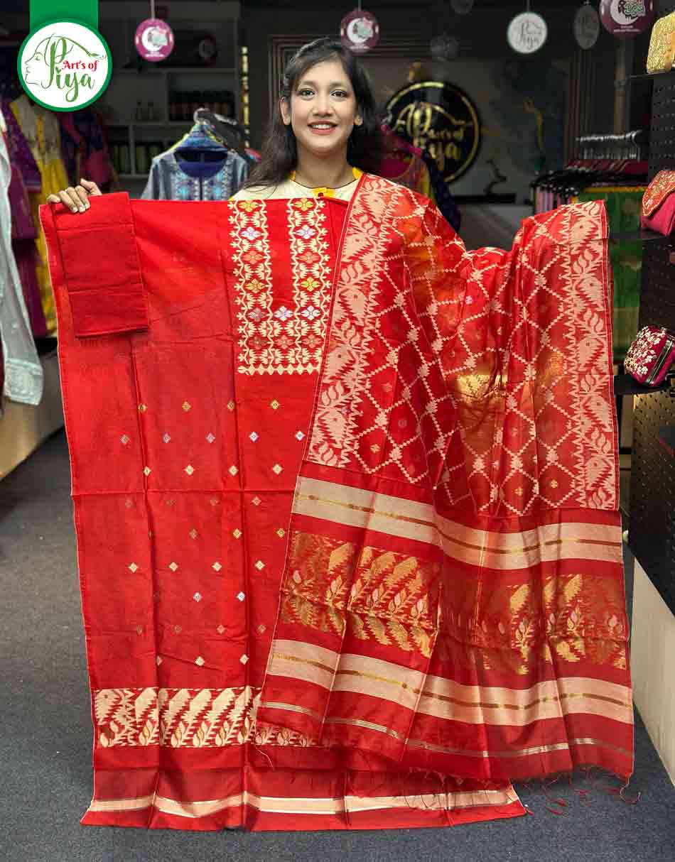 Jamdani Exclusive Unstitched