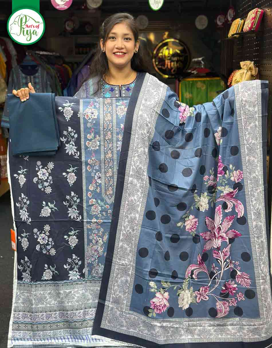 Charizma Luxury Cotton (Pakistani Inspired-Unstitched)