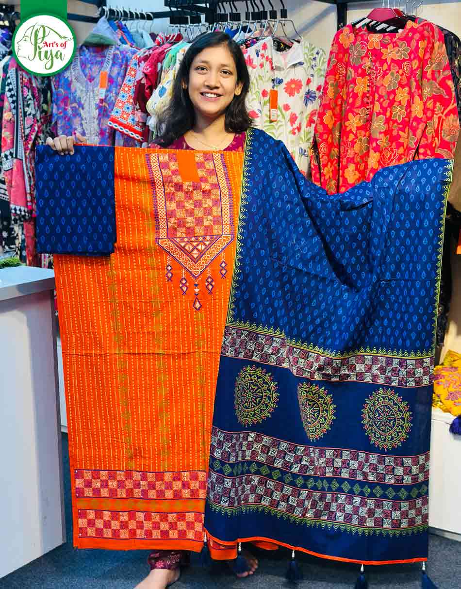 Block Print (Unstitched)