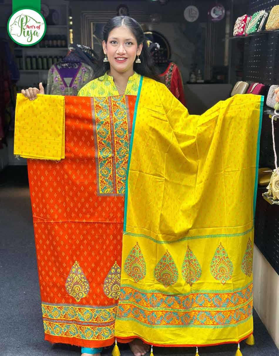 Block Print (Unstitched)