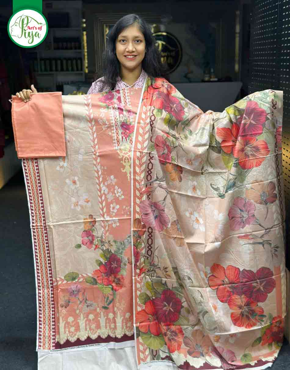 Charizma Luxury Cotton (Pakistani Inspired-Unstitched)