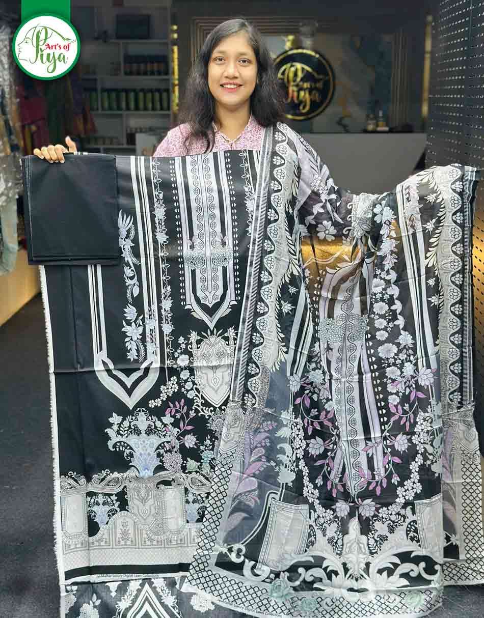 Charizma Luxury Cotton (Pakistani Inspired-Unstitched)